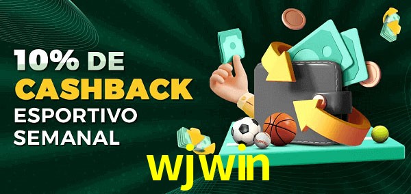 10% de bônus de cashback na wjwin